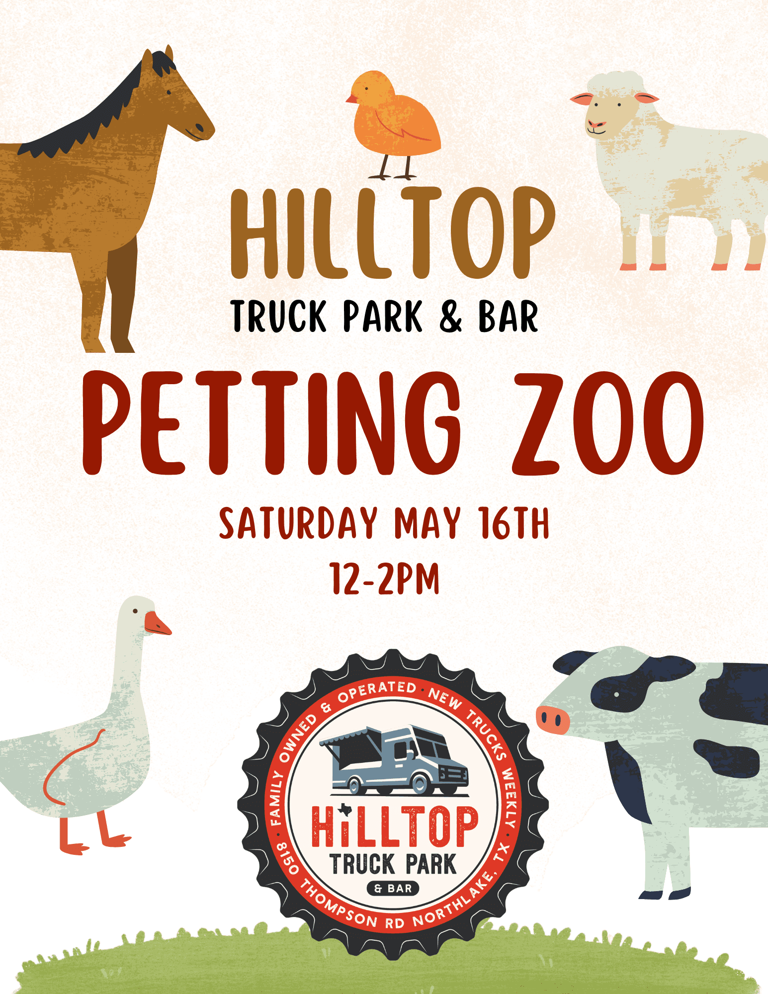 Upcoming event at Hilltop Truck Park 1